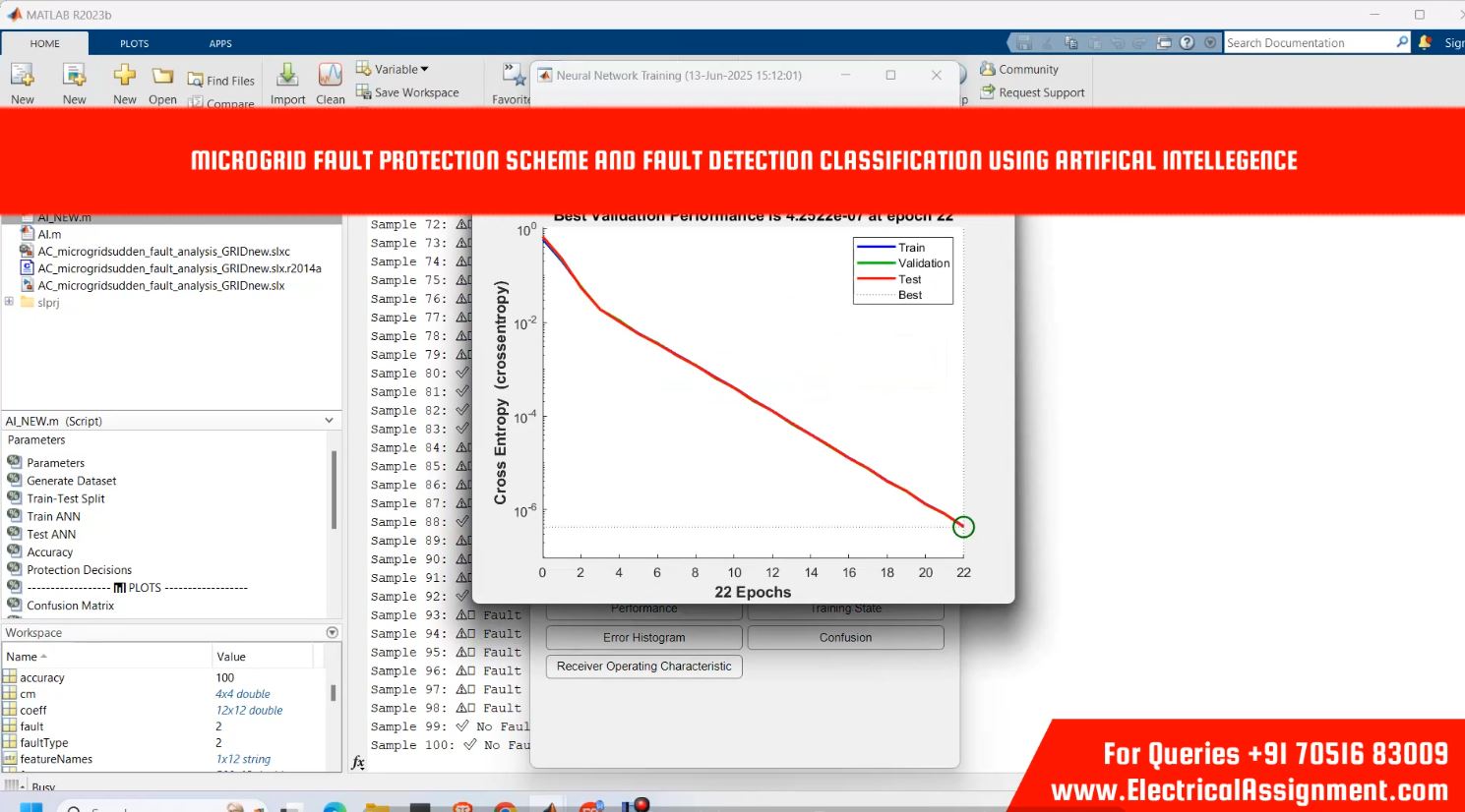 Python-Automated Microgrid Fault Analysis & Protection Coordination Using DIgSILENT PowerFactory 2024 screenshot 7